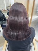 ブリーチなしラベンダーピンク