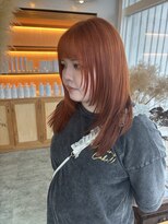 ユラギフロムユイマァル 水島店(YURAGI from YUIMARL)&nbsp;レイヤー×オレンジカラー