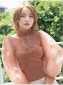 大人美人アッシュオリーブショコラアッシュ韓国風巻きモテ髪