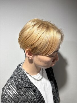 ハイプ 名古屋栄(HYPE) メンズカット+ブリーチダブルカラー（名古屋/栄/メンズ)