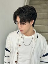 クロト(Clotho) センターパート/フェザーパーマ/波巻きツイストスパイラル