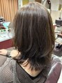 アグ ヘアー ラック 高坂駅前店(Agu hair luck)&nbsp;ハイライトとレイヤースタイルで立体感。