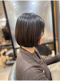 Guests visiting from overseas♪/乾かすだけでまとまるボブ