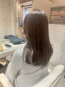 アマンヘアーサウス 吉祥寺南口店(Aman hair-s) 白髪ぼかしつやカラーロング2025A/W【Aman hair 吉祥寺s店】