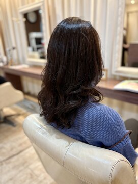 ヘアデザインスペース イチエ(hair design space i chi e) 巻き髪風デジパでスタイリング簡単◎おとなエレガントゆるカール