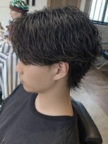 エイトメン 池袋東口店(EIGHT MEN)&nbsp;毛流れセンターパートニュアンスパーマ