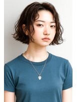 ラレイ ハラジュク(Lalei harajuku)&nbsp;原宿ボブパーマスパイラルパーマレイヤーボブショートボブ大人