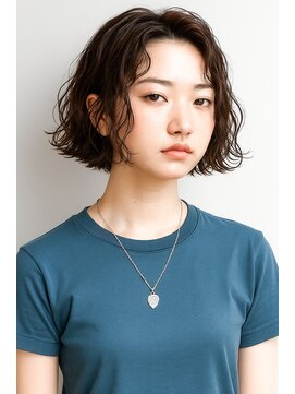 ラレイ ハラジュク(Lalei harajuku) 原宿ボブパーマスパイラルパーマレイヤーボブショートボブ大人