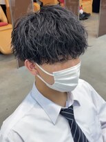 リップス 立川(LIPPS)&nbsp;【LIPPS立川】メンズ 刈り上げマッシュ ツイストスパイラル