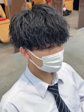 リップス 立川(LIPPS) 【LIPPS立川】メンズ 刈り上げマッシュ ツイストスパイラル