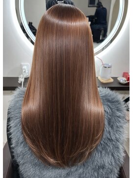 ミストプラス(MIST+) 髪質改善/縮毛矯正/ピンクベージュ/暖色カラー/阪神尼崎/MIST＋