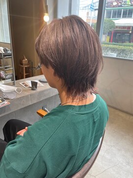 ショートヘア ハーフアンドハーフ(HALF AND HALF) メンズスタイル