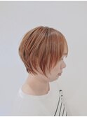 大人小顔ショートボブ耳かけ丸みくびれ30代40代50代
