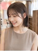 【18.切りっぱなしボブ・ボブ・前髪カット】