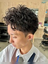 サニー 西中島店(sunny.)&nbsp;スパイキーショート/スペインカール/ブルーブラック