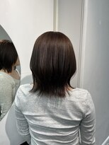アオ(AO。)&nbsp;ブリーチなしダブルカラーで作るハニーベージュカラー！