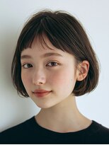 ロディーナ 大口 新子安(rodina) ハッシュカット/グレージュ/デザインカラー/大口新子安白楽鶴見