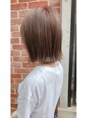 切りっぱなしボブ||外国人風イルミナカラー