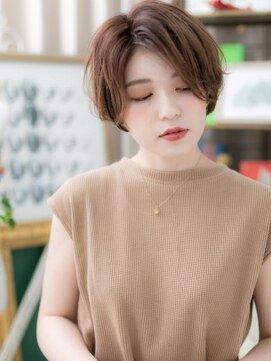 カバーヘア ブリス 上尾西口店(COVER HAIR bliss) *bliss上尾*くせ毛風無造作カール…アシンメトリー大人ボブa