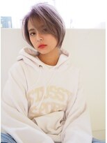 レイズ 立川(RAYS)&nbsp;【RAYS金本】ラベンダーグレージュ×エッジショート