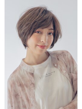 ブリング バイ スノードロップ 吉祥寺(BRING by Snowdrop) 前髪/マチルダボブ/ピンクベージュ/インナーグレージュ/吉祥寺