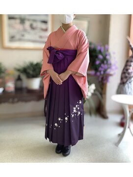 サユリ 高尾(SAYURI) 卒業式　袴着付け　セットアップ