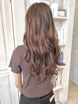 キャアリー(Caary)&nbsp;福山市美容室Caary ブロンド艶髪 マロンベージュ カラー