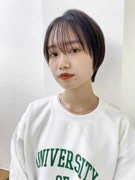 ロンドアベニール 北千住(Lond avenir) マッシュショート　くびれヘア　メルティカラー　西田大樹