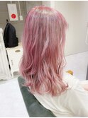 10代20代大人可愛いハイトーンピンクカラー暖色系カラー春カラー