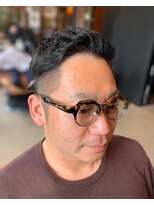 グッドマン バーバーショップ センリ(goodman barbar shop SENRI) アップバングツーブロック