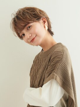 ロンド 銀座(Lond) ☆春日☆イメチェン外ハネボブ美髪ワイドバングレイヤーショート