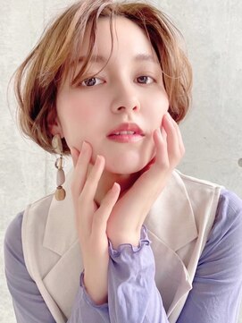 アンスールミミ 南草津店(Ansur mimi) マーメイドアッシュのエンジェルボブ