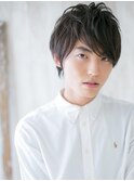 厚めバングが新鮮！オリーブグレージュマッシュショートR南越谷