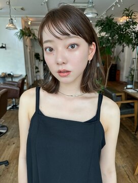 ベル 銀座並木通り店(Belle) オシャレさん必見*ウェットミディアムスタイル