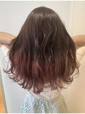 毛先ピンクグラデーションカラー_デザインカラーTOKIO_356