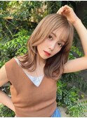 ミルクティーベージュ
