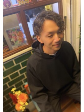 キャンチョメ ふわふわパーマ