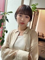 アンバー 池袋(amber)&nbsp;オリーブベージュ/ウェットヘア/デザインカラー[池袋駅]