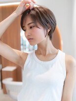 イオ 本厚木(io)&nbsp;大人かわいいショートナチュラルカラー似合わせカット小顔