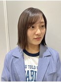 (銀座) 切りっぱなしボブ