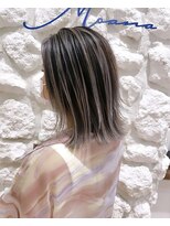 モアナバイヘッドライト 浦添店(Moana by HEADLIGHT)&nbsp;Moana【浦添】#バレイヤージュ#ボブ#グレージュ#アッシュ