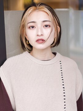 ウィーブス セタガヤ(weaves -SETAGAYA-) 似合わせカット×フェイスフレーミング×デザインカラー