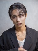【小久保style】ロングウルフパーマシャギー秋色ピンクカラー