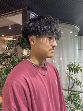 ヘアーアンドメイク ビス(HAIR&MAKE bis) ツイストスパイラルパーマ/メンズ【唐木彩華】