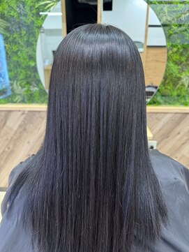 ケー 北千住(K.) ブルーブラック×髪質改善トリートメント