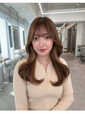 レイヤー_イメチェン美髪外ハネボブホワイトブロンド