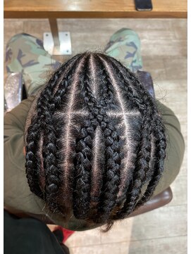 アイベックヘアー コーンロウ