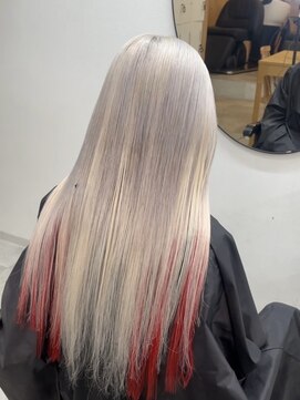 ドットハリス(.Hallis) ホワイトカラー/アクセントカラー/髪質改善