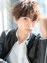 ローレン(LOREN) モテ髪ニュアンスパーマ/マッシュ束感スーツビジネス
