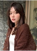 ハイライトバレイヤージュダブルカラーケアブリーチ20代30代